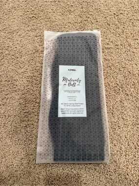 AZMED Maternity Belt Belly Band Back Support in Black